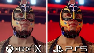 WWE 2K24 PS5 VS Xbox Series X Graphics Comparison