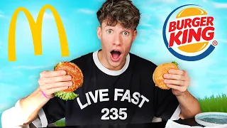 Ich teste die GLEICHEN Produkte von McDonald's & Burger King 🍔🍟