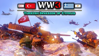 Turkish Invasion of Cyprus | Türkiye vs Greece | ArmA 3 World War 3 Machinima