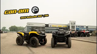 2023 Can-Am Outlander 500 and 700