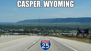 2K22 (EP 77) Interstate 25 & Downtown Casper, Wyoming Tour