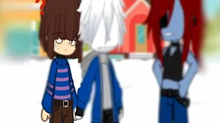 ??? Meme // Sans and Frisk // Gacha club/Undertale 🤝