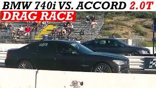 2020 Honda Accord Sport 2.0T vs. 2012 BMW 740i