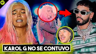 Karol G Se Conmueve por Anuel en Medellín. Así fue Como Por fin Confirmó que NO Tiene Nada con Feid.