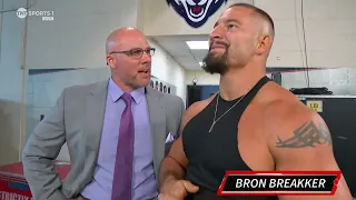 Adam Pearce meets Bron Breakker - Raw 5/6/2024