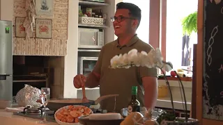 Camarão na moranga, a receita!