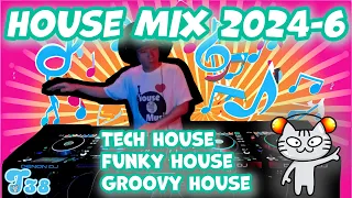 Tech House Funky House & Groovy House DJ Mix 2024-6 - Takker Sabashiro