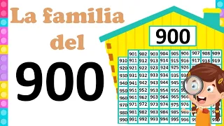 La familia del 900 | Aprende los números