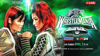 Iyo Sky Vs. Bayley | FULL MATCH | WrestleMania XL | WWE 2024