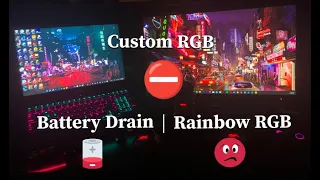 Lenovo Legion 7 ICUE Fix!!!- Custom RGB Keyboard Without Battery Drain And Spewing RGB on Startup