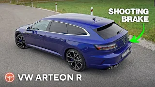 Sú kombíky prežitok? VW Arteon R Shooting Brake má jasnú odpoveď - volant.tv test