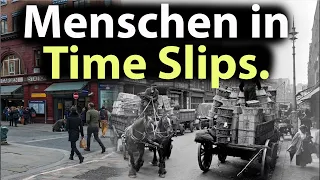 Menschen, die in einen Time Slip geraten sind.