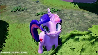 AI ponies tech demo (Unreal Engine)