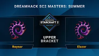 SC2 - Reynor vs. Elazer - DreamHack SC2 Masters Summer - Upper Bracket - EU