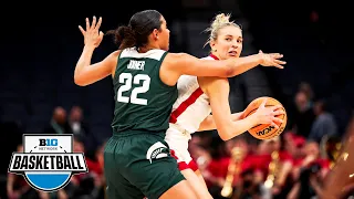 Nebraska vs. Michigan State | Highlights | 2023 B1G Women's Basketball Tournament | March 2, 2023