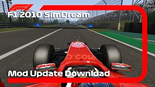 F1 2010 Assetto Corsa simdream - Mod update by Ponz