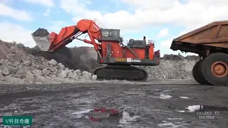 La excavadora hidráulica más grande del mundo, este es el verdadero gigante