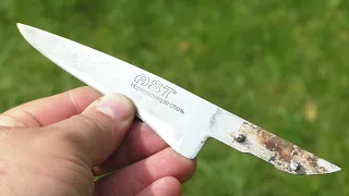 Рукоятка для ножа из пластиковой трубы за 2 МИНУТЫ! Отличный результат