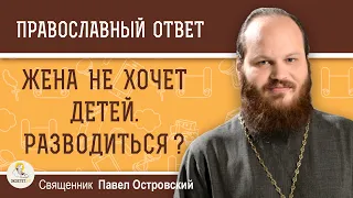 ЖЕНА НЕ ХОЧЕТ ДЕТЕЙ. РАЗВОДИТЬСЯ ?  Священник Павел Островский