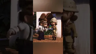 carl and ellie love story❤️||pixar's up movie||#pixar #up #shorts