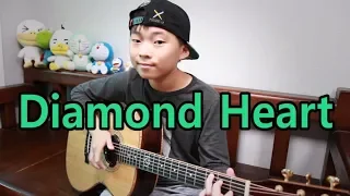 Alan Walker - Diamond Heart (feat. Sophia Somajo)  Fingerstyle Guitar Cover by Sean Song