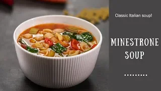 Minestrone Vegetable Italian Soup |  Food Channel L Recipes