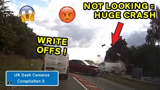 UK Dash Cameras - Compilation 5 - 2023 Bad Drivers, Crashes & Close Calls