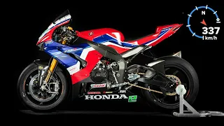 Honda CBR1000RR-R 2021 Exhaust Sound, Dyno Test, Top Speed and Race