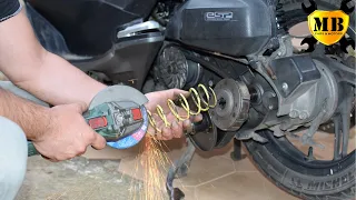 cutting the centrifugal spring how the scooter pcx will work