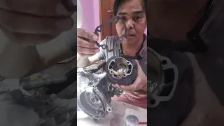 Racing Honda dio stroker 90cc setup to racing skirt processing part 3