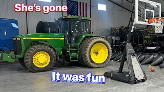 Dad’s Tractor has left the Building