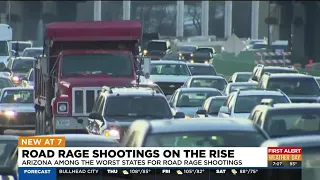 Road rage shootings on the rise in Arizona