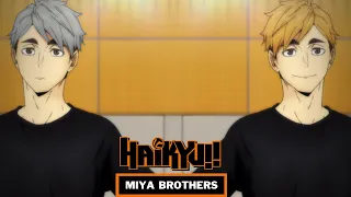 Haikyu!! All apperance scenes of the Miya twins 【S4 Part 1 HD】