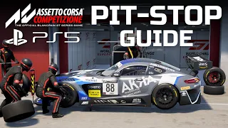 ACC on PS5: Pit-Stop Guide - How to gain time in the pit-lane!