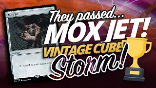 They passed MOX JET?! Easy Trophy in Vintage Cube by Forcing Storm Combo — The Holiday Cube is back!