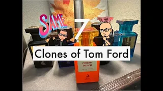 Fragrances inspired by Tom Ford