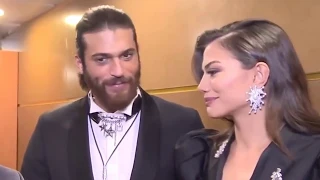 Can Yaman ve Demet Özdemir - Murex D'or Ödül Töreni