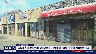 Family remembers mother killed by stray bullet in Southeast triple shooting | FOX 5 DC