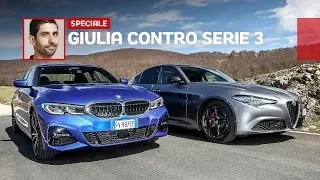 Hey, Alfa Romeo Giulia! È arrivata la nuova BMW Serie 3...