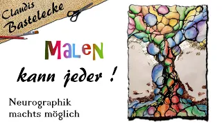 Bilder malen leicht gemacht │Tutorial │Mein Neurographikbaum