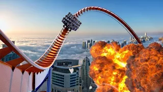 SCARY ROLLERCOASTER ACCIDENT (OMG) [REAL]