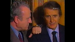 RARE! Franco Corelli & Giangiacomo Guelfi TV interview RAI '80s (English subtitles)