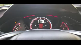 civic SI 1.5T tune stage 1 test 6th gear ( no top speed)