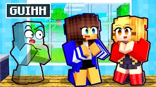 INVISIVEL na FESTA DO PIJAMA das MENINAS no Minecraft