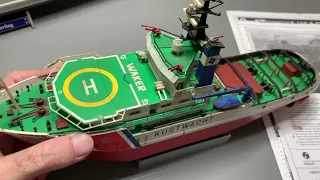 1/72 model kits on past builds showcase ships and submarine.