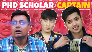 zalan - phd scholar captain | punya gautam vs anmol kc