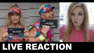 Barbie Main Trailer REACTION - Margot Robbie, Ryan Gosling 2023