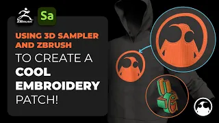 Using 3D Sampler and ZBrush: To create cool Embroidery Patches