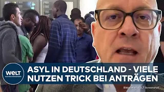 ASYL IN DEUTSCHLAND: Fehler im System? Viele Flüchtlinge nutzen einen Trick beim Antrag aus