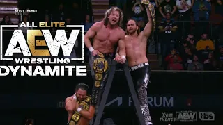 THE ELITE WINS THE AEW WORLD TRIOS CHAMPIONSHIP | AEW Dynamite 1/11/23 Review